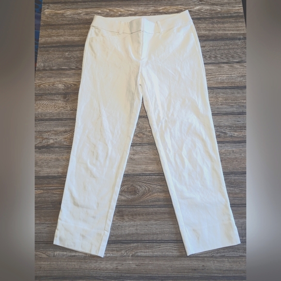 Loft The Riviera Pant Size 2 White Excellent Condition - Picture 1 of 9